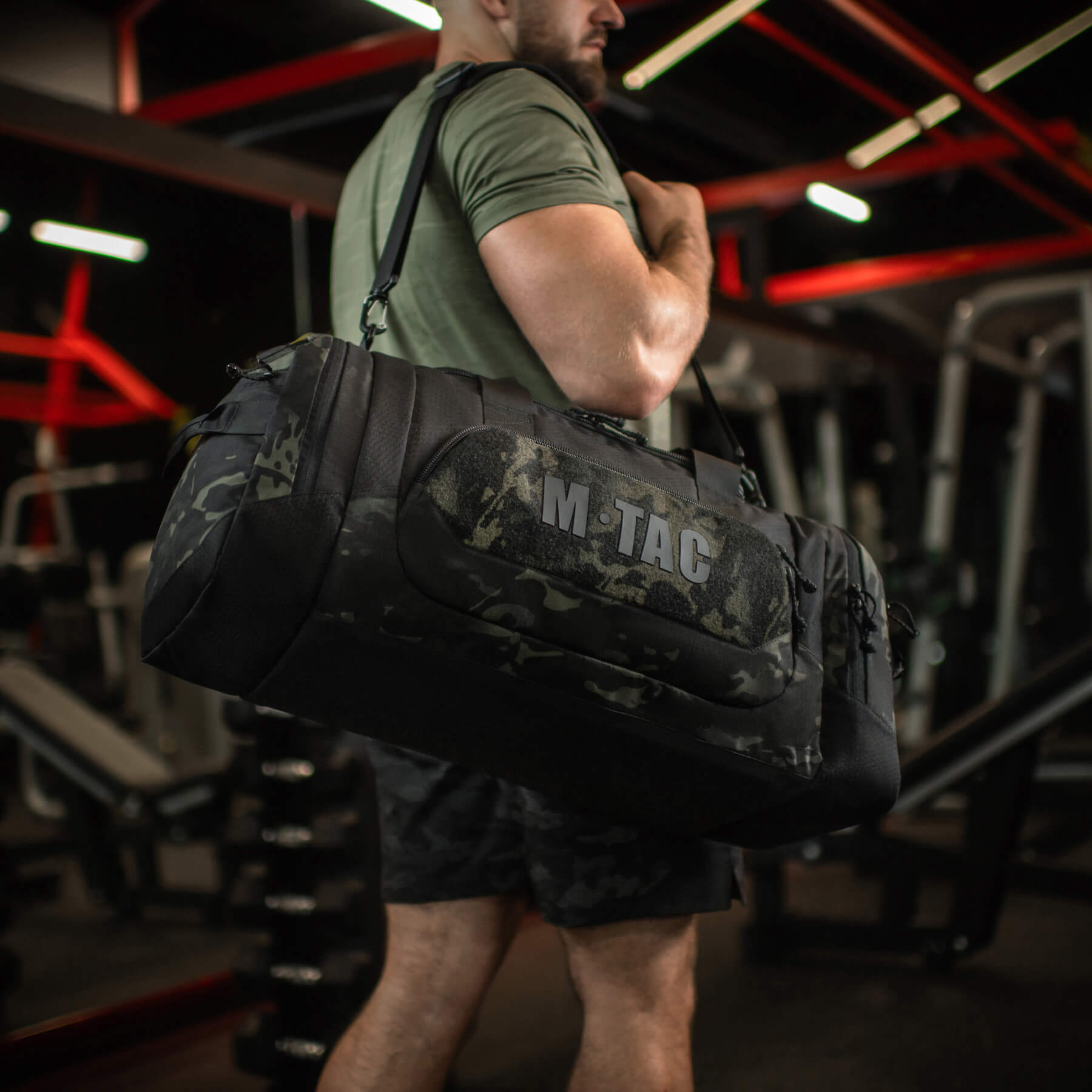 M-Tac сумка-баул Sport 45л Elite Multicam Black