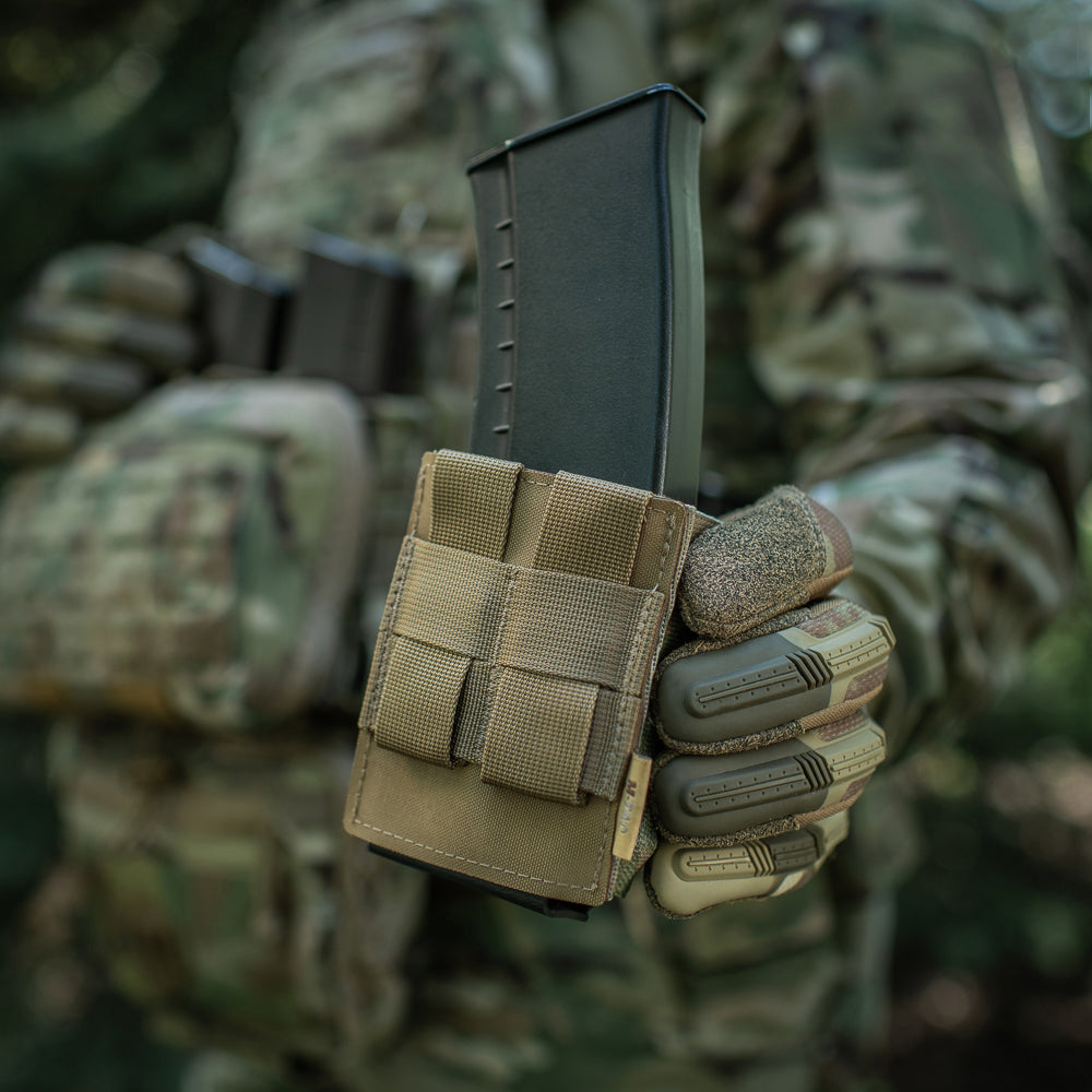 M-Tac підсумок для магазина на гумці (10 см) Laser Cut Multicam
