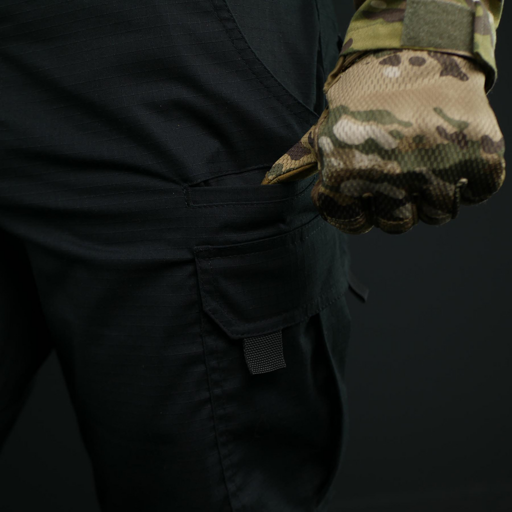 Чорні тактичні штани Kiborg Gen.1