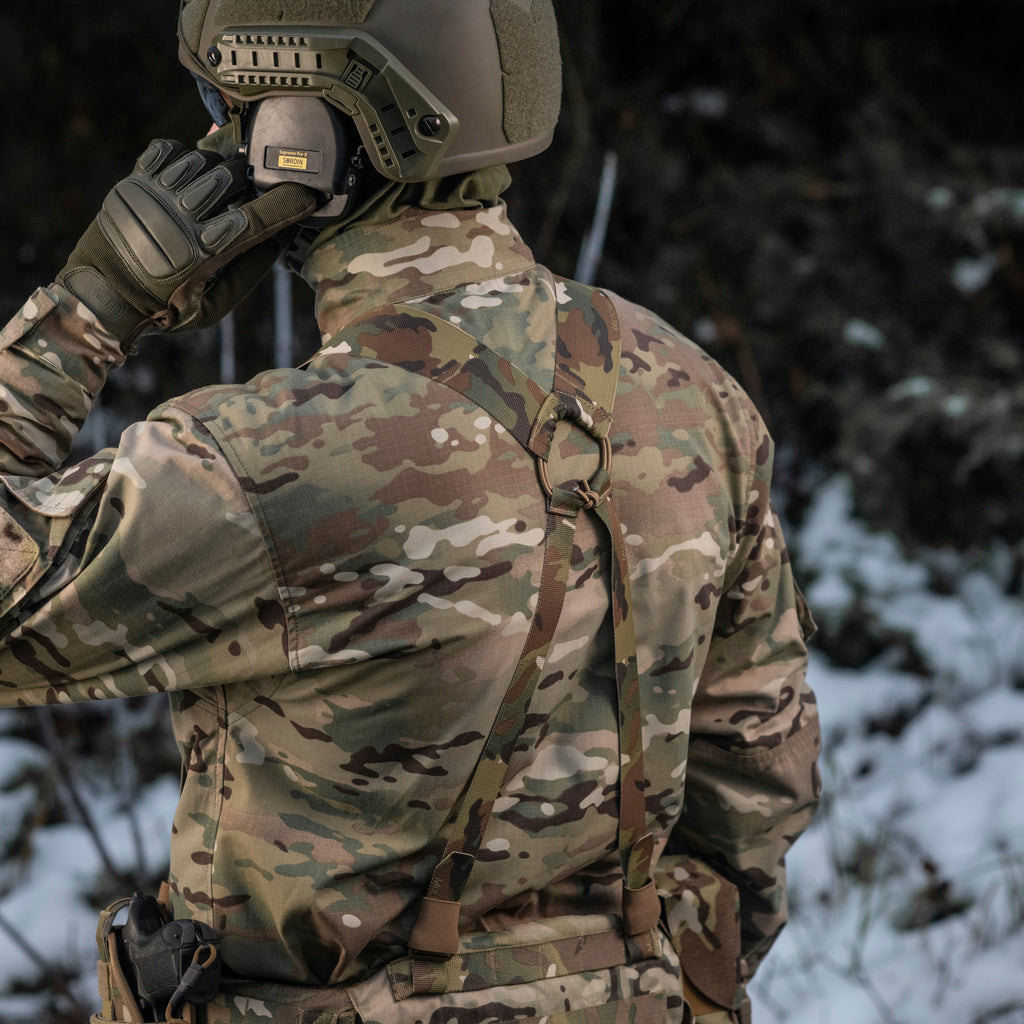 M-Tac ремені плечові для тактичного пояса Elite Multicam