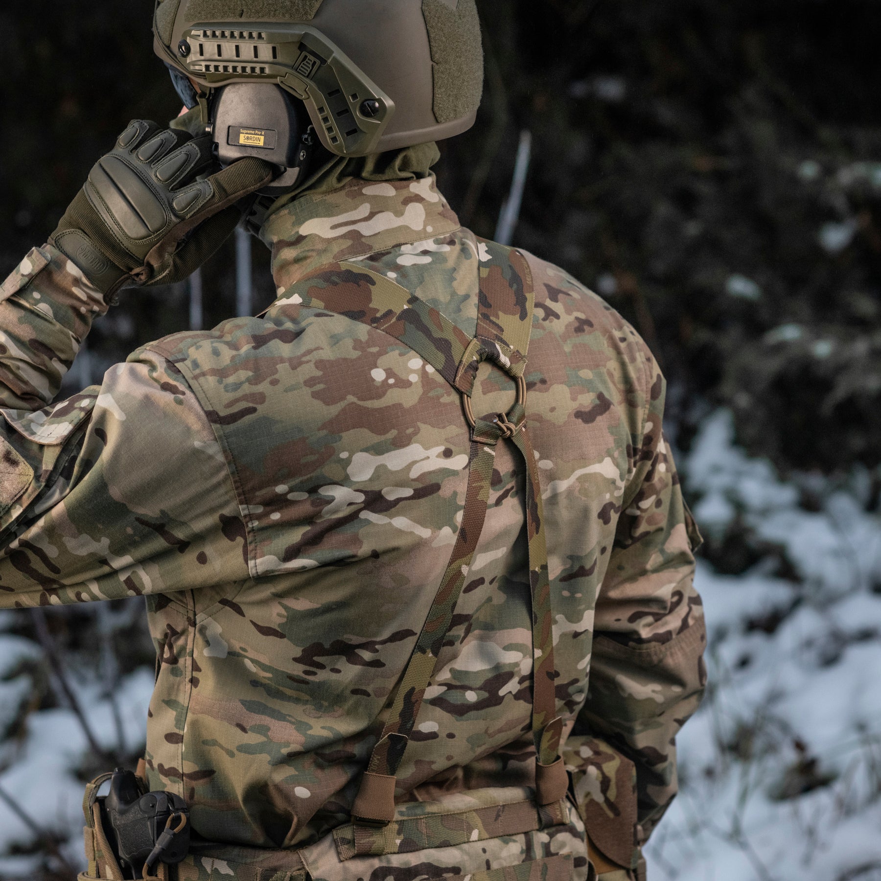 M-Tac ремені плечові для тактичного пояса Elite Multicam