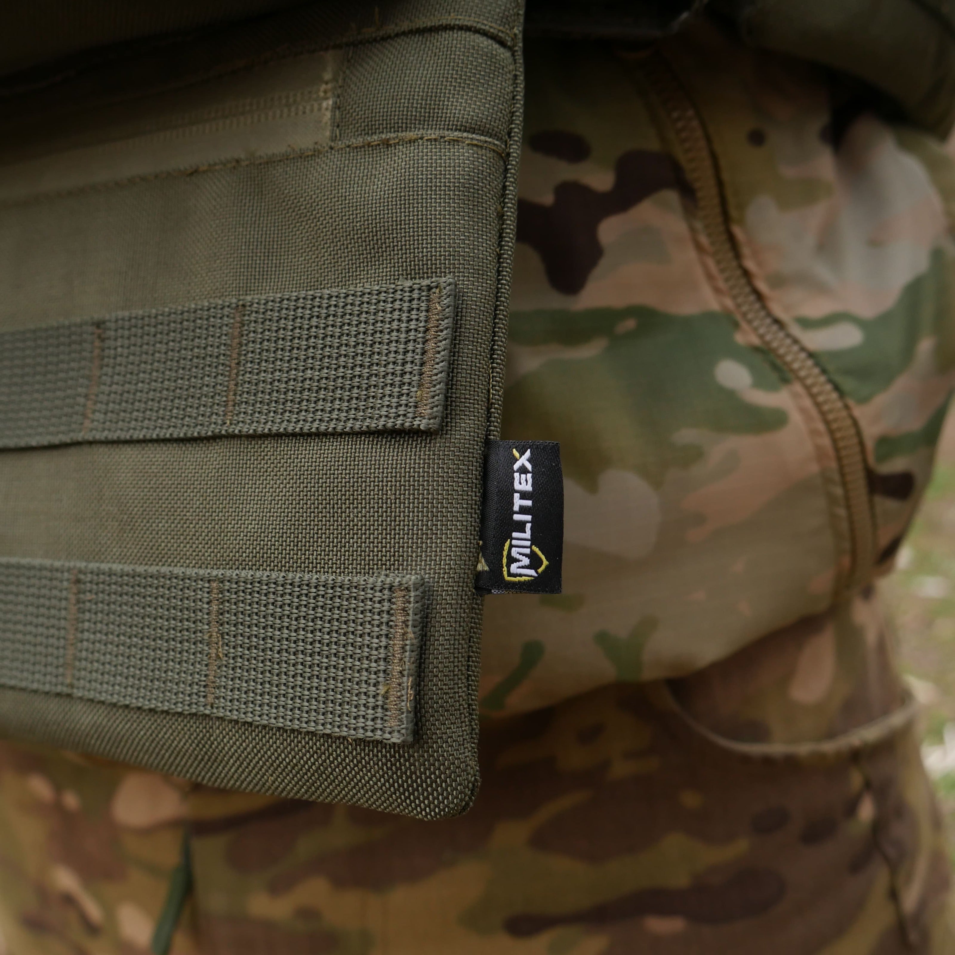 Захист живота (кишківник) Kiborg з балістичним пакетом 1 клас захисту Militex Khaki