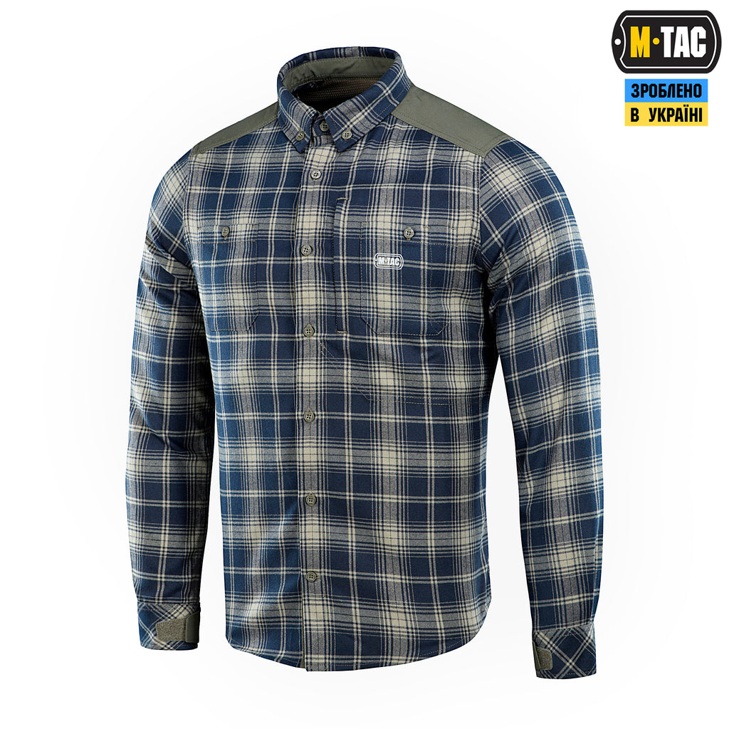 M-Tac сорочка Redneck Shirt Olive/Navy Blue
