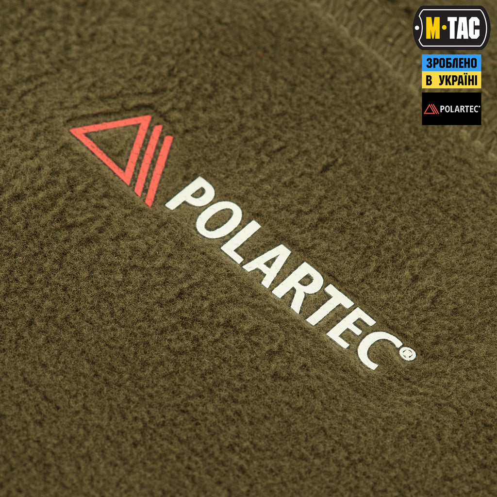 M-Tac шарф-труба анатомічний з затяжкою Polartec Dark Olive