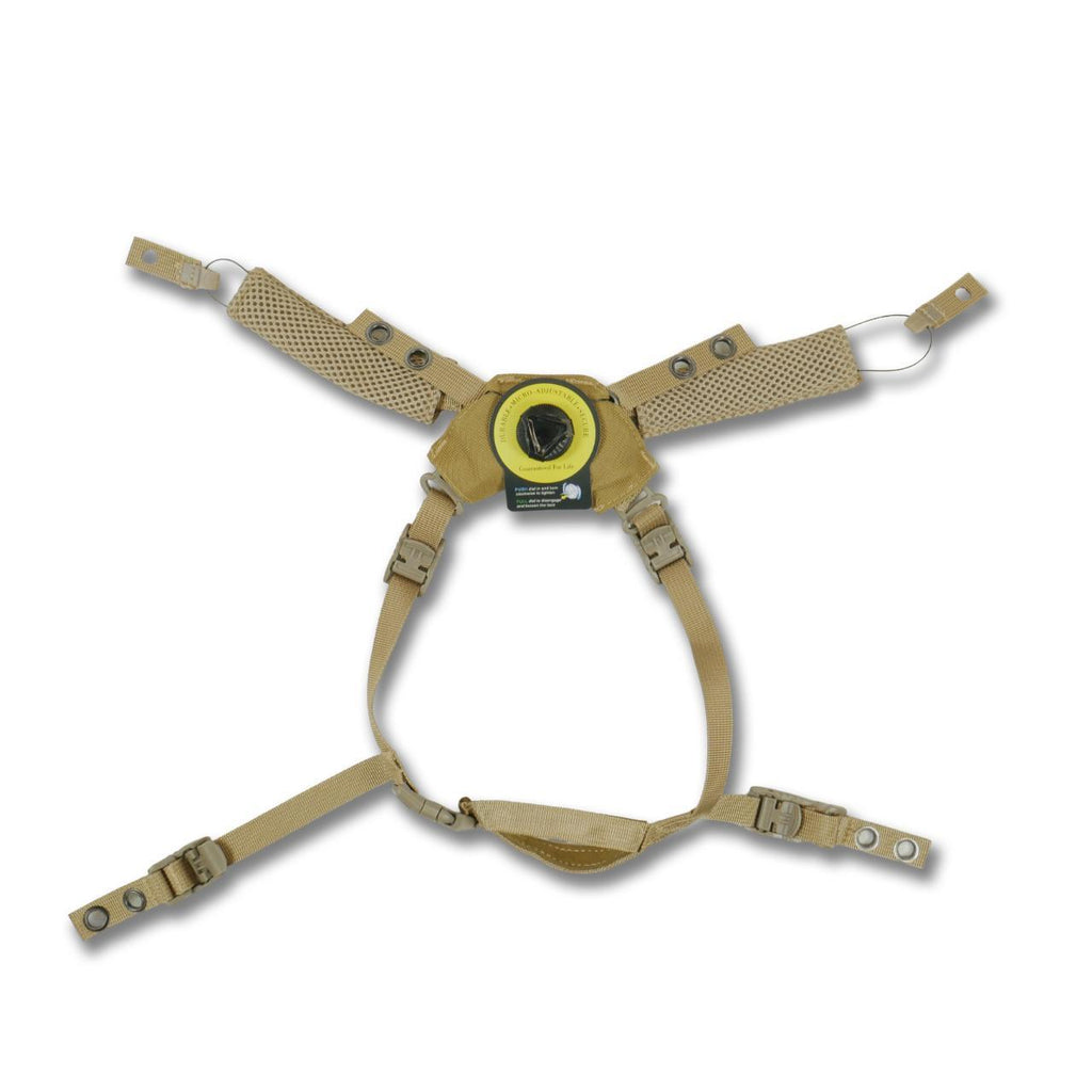 Підвісна система + подушки для шолому Team Wendy Cam Fit (R) GEN.4 Койот