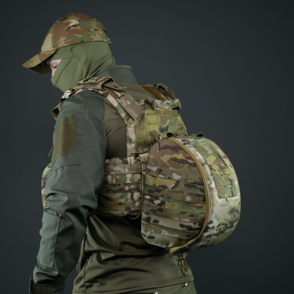 Сумка Militex мультикам для шолому з матеріалу Cordura original USA
