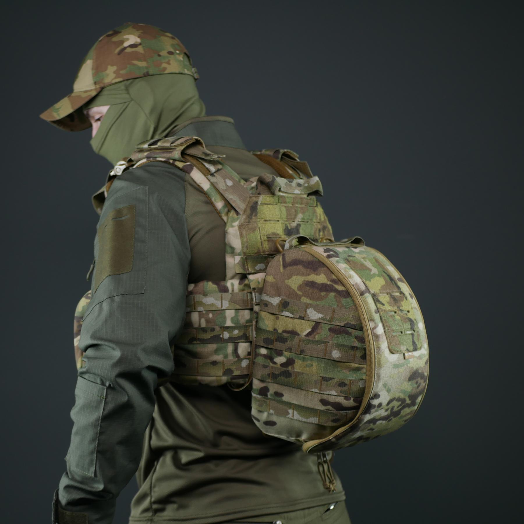 Сумка Militex мультикам для шолому з матеріалу Cordura original USA