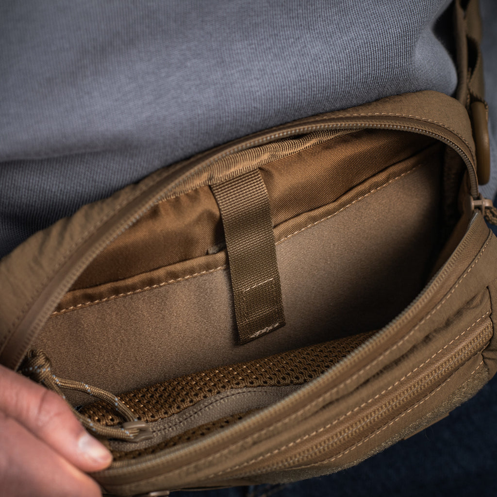 M-Tac сумка City Waist Bag з липучкою Lite-C Elite Coyote