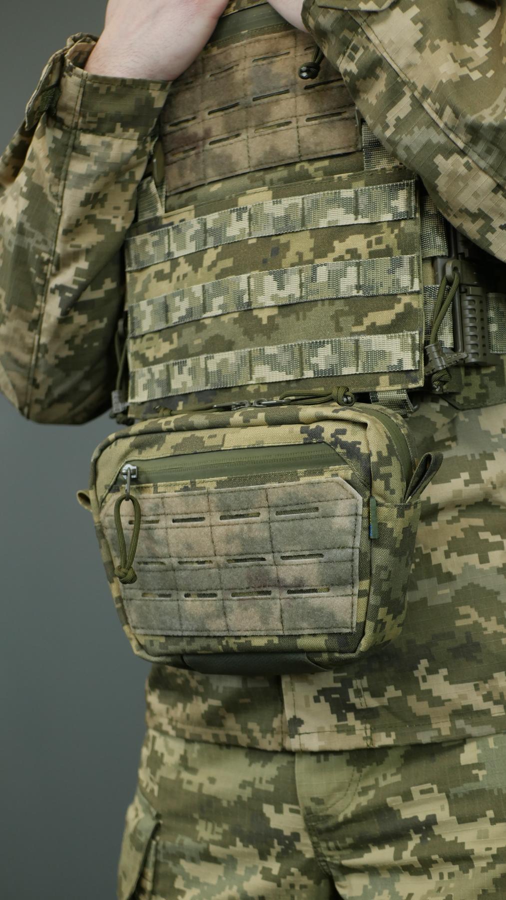 Сумка-напашник M Kiborg GU Cordura Pixel