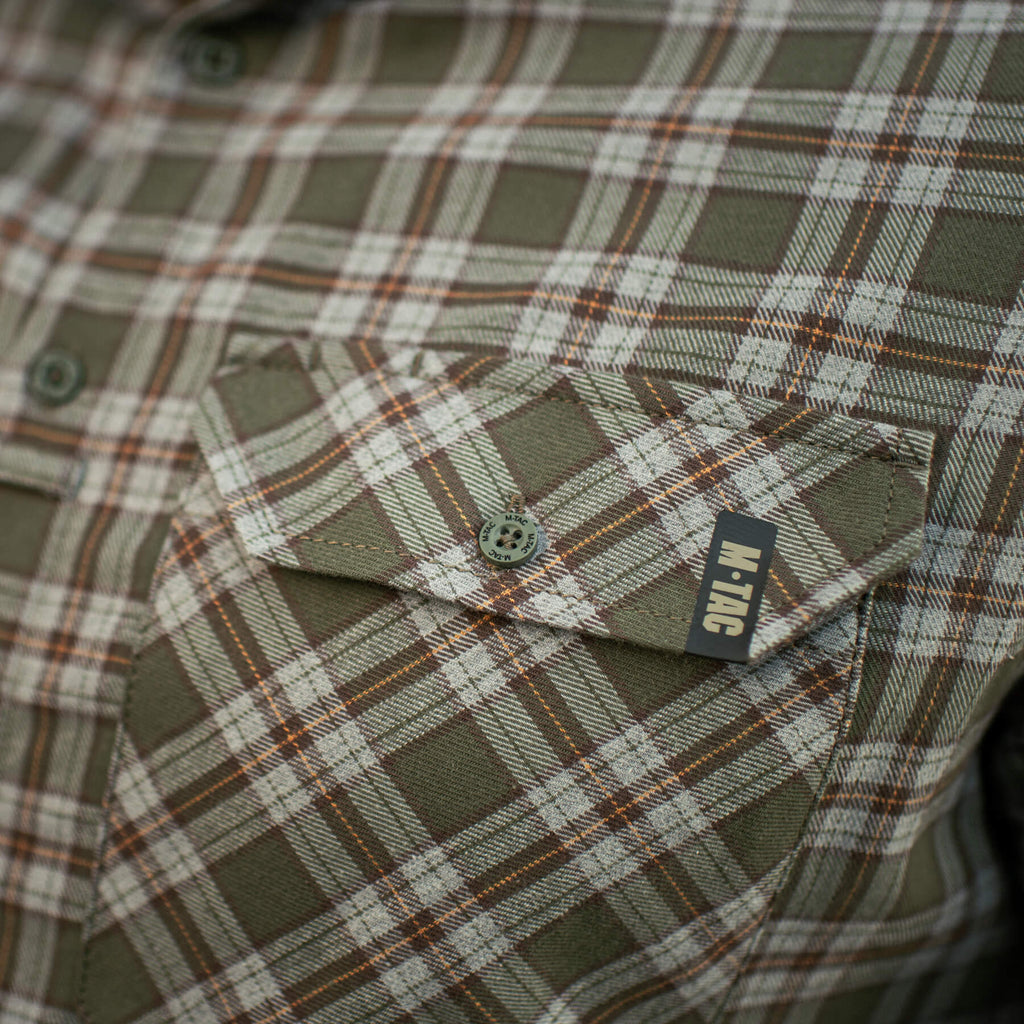 M-Tac сорочка Lumberjack Cotton Shirt Olive/Grey