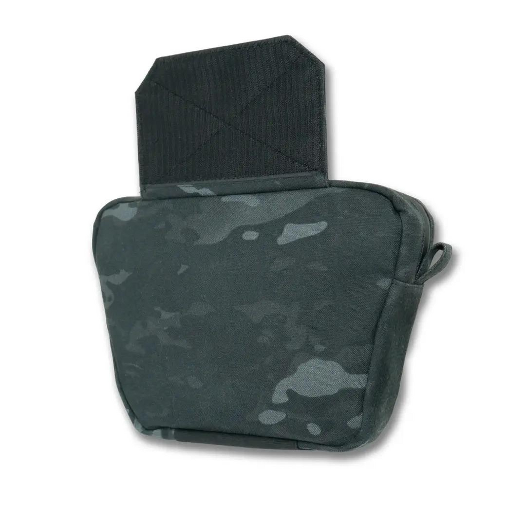 Сумка-напашник M Kiborg з балістичним пакетом 1 клас захисту Militex GU Сordura Black Multicam