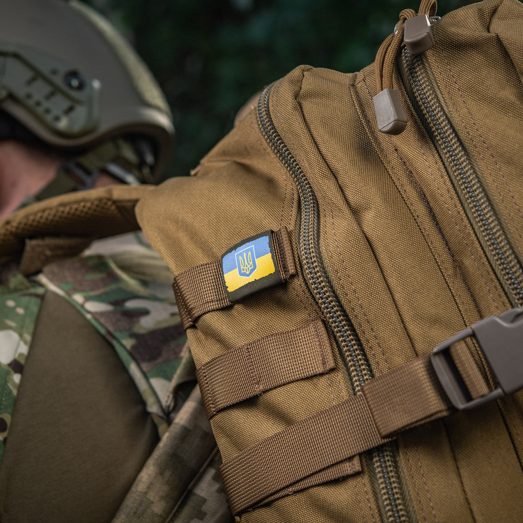 M-Tac MOLLE Patch Прапор України з гербом Full Color/Ranger Green