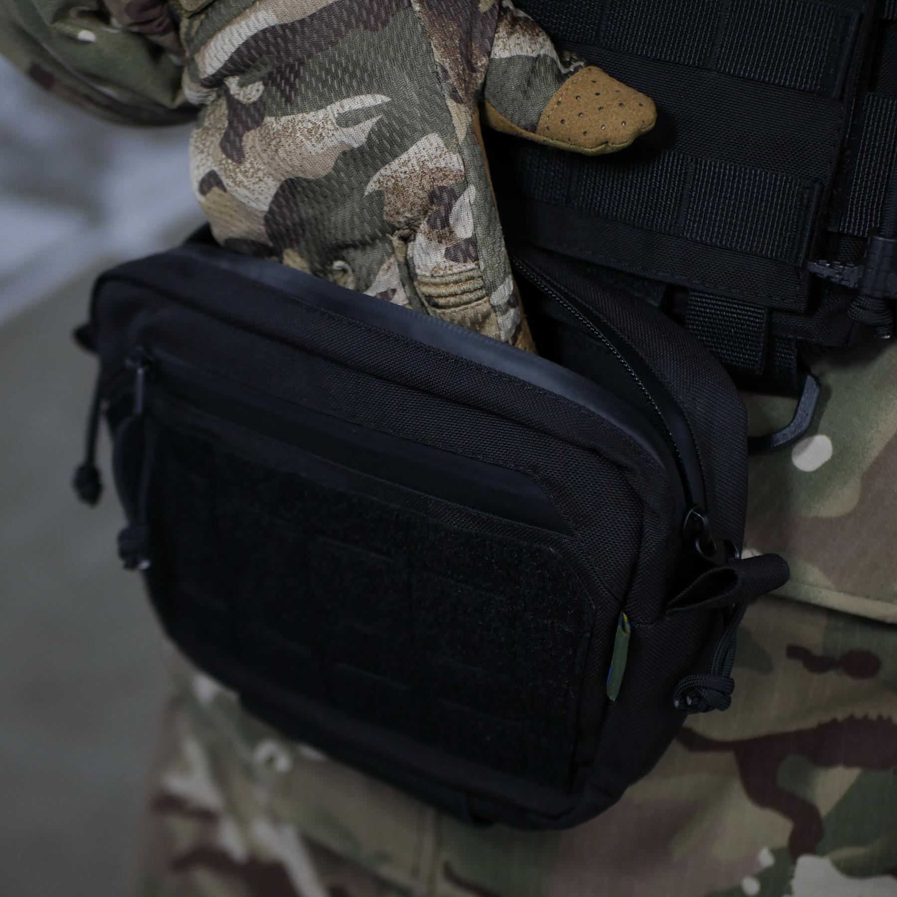 Сумка-напашник M Kiborg GU Cordura Black