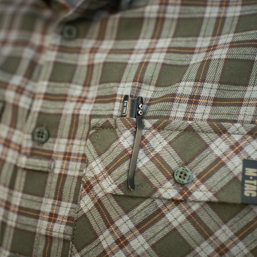 M-Tac сорочка Lumberjack Cotton Shirt Olive/Grey