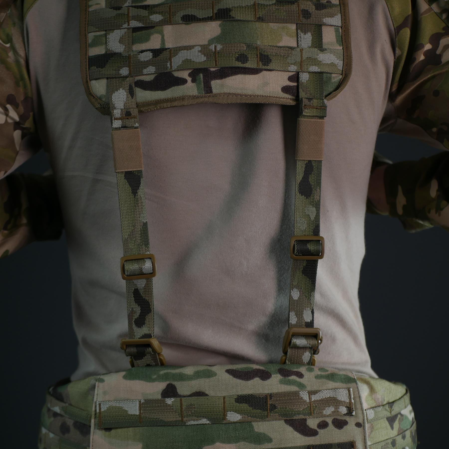 Лямки для ремінно-плечової системи (РПС) Militex | Cordura 1000D | мультикам