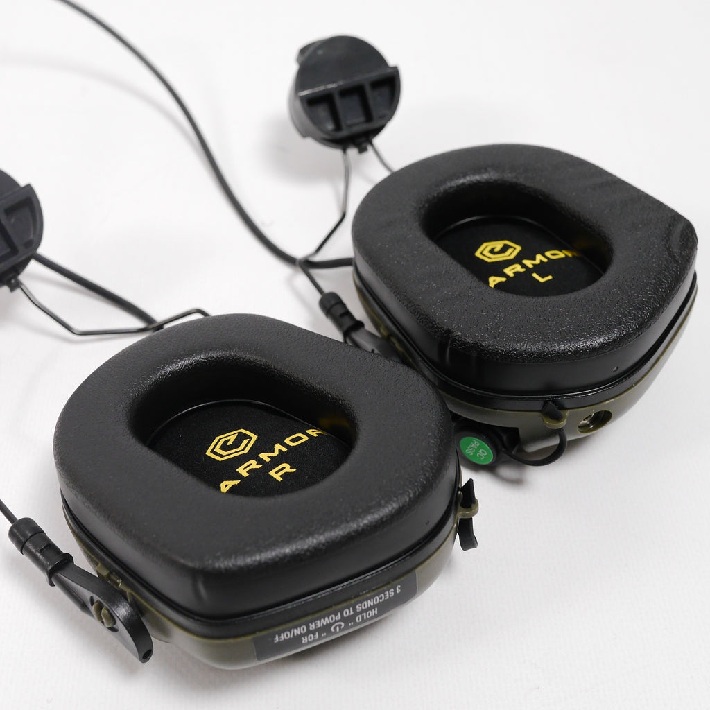Навушники EARMOR M31Н Олива з кріпленням