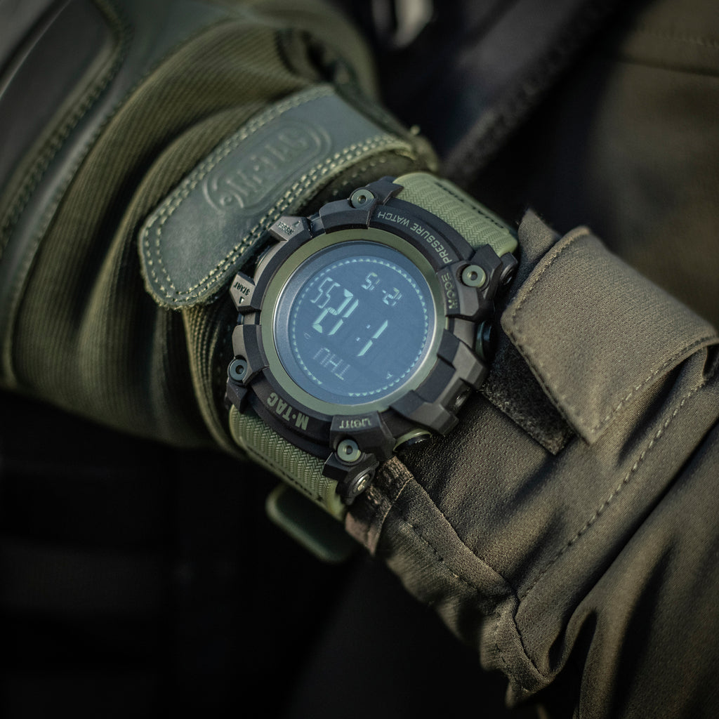 M-Tac годинник тактичний Adventure Black/Olive