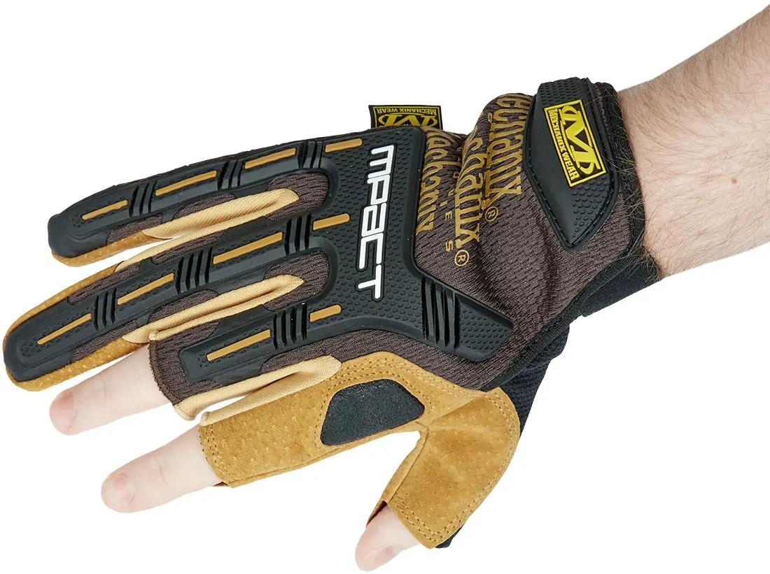 Рукавиці коричневі Mechanix M-Pact Framer