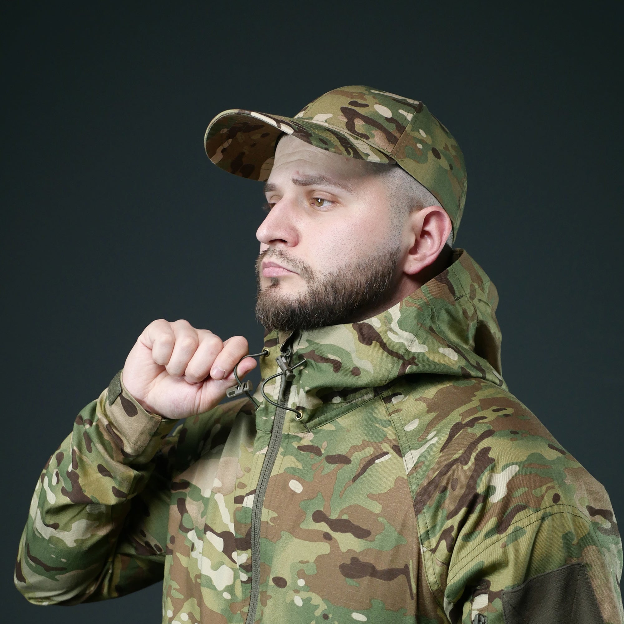 Тактична куртка Twill GEN I | Multicam | Літня військова куртка без підкладки