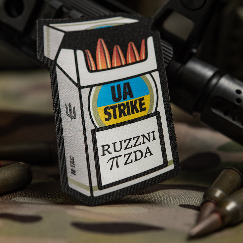 M-Tac нашивка UA STRIKE Black