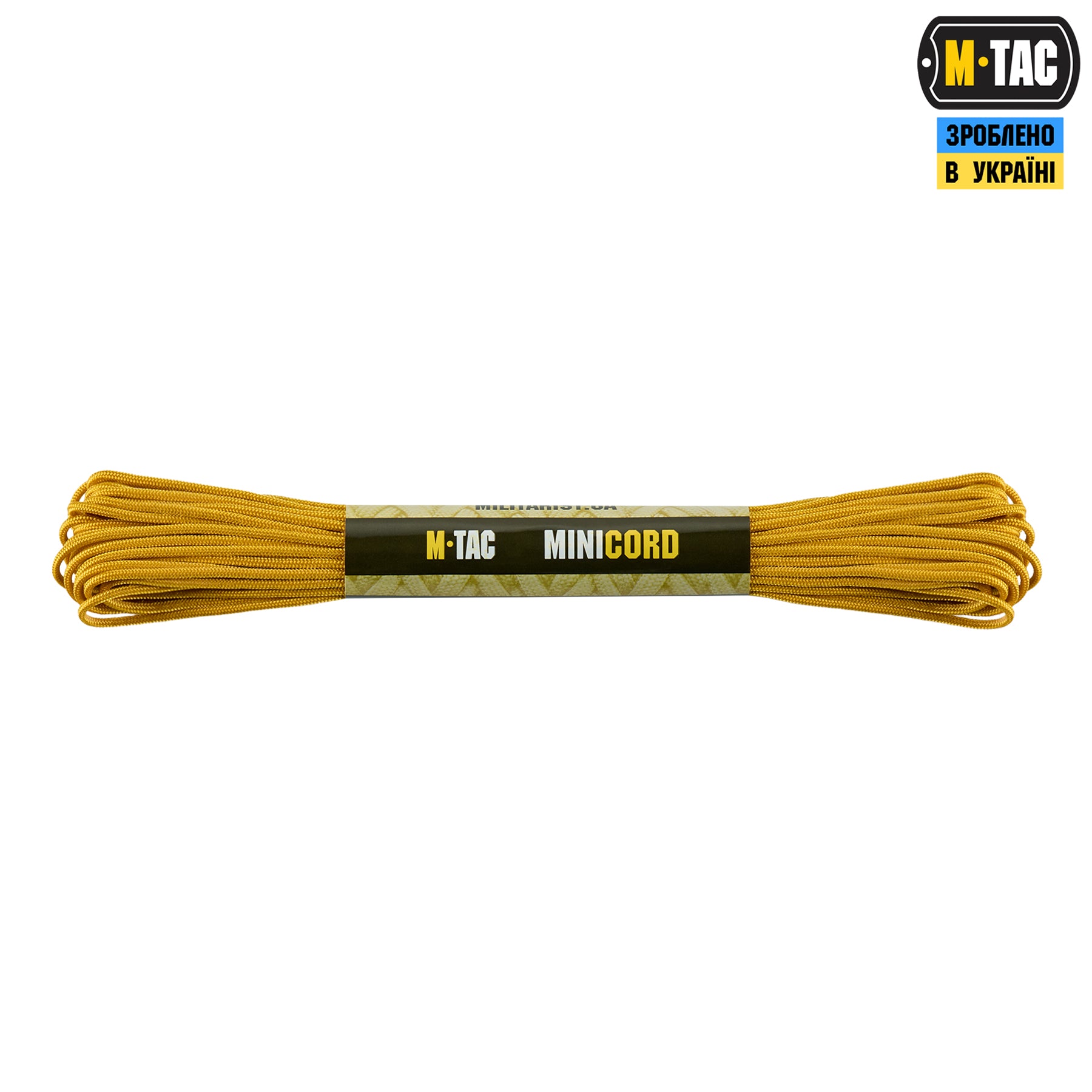M-Tac паракорд Minicord Goldenrod 15м