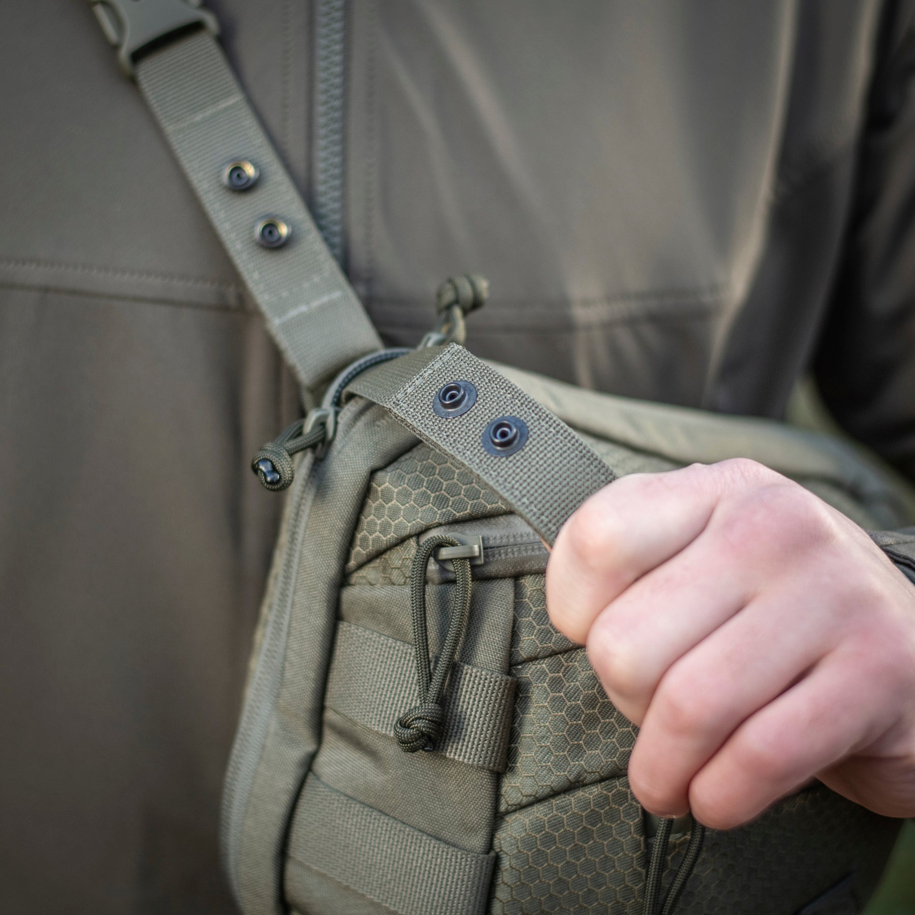 M-Tac сумка Sphaera Hex Hardsling Bag Gen.III Elite Ranger Green