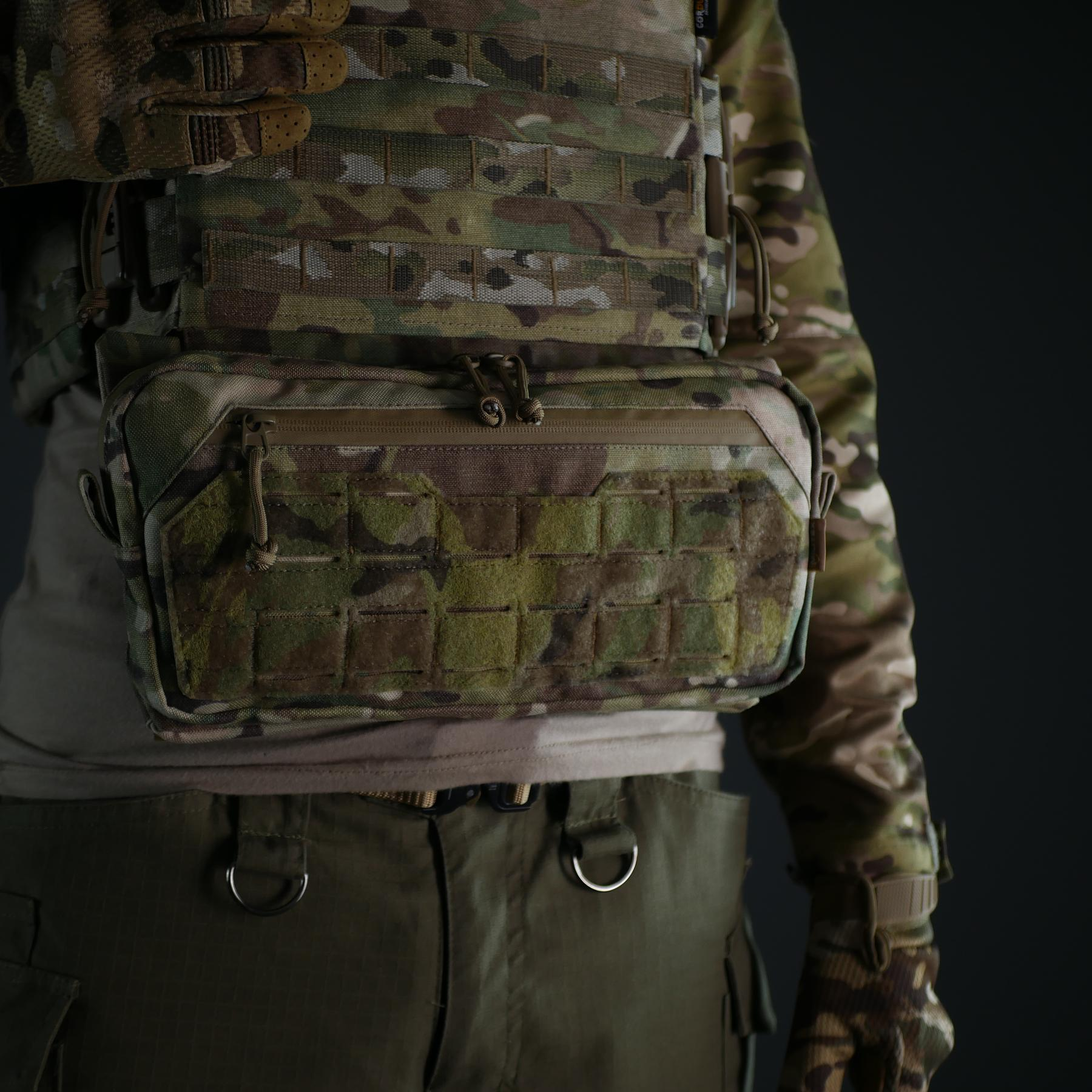 Підсумок під захист живота Militex Мультикам з Cordura original USA (L) з балістичним захистом 1 класу