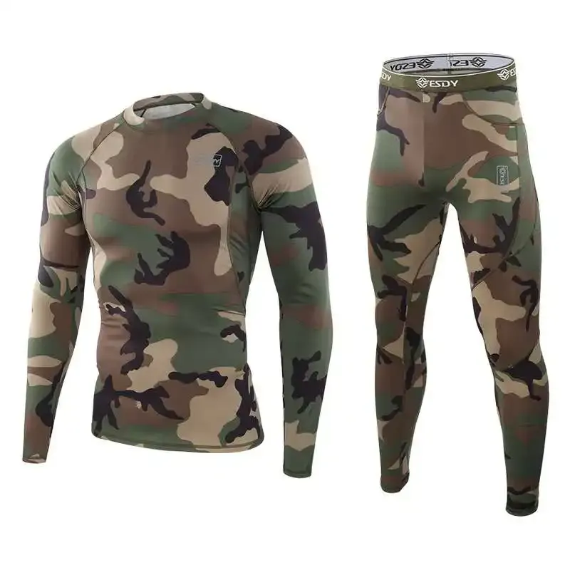 Термобілизна мультикам ESDY Tactical Thermal Вудленд