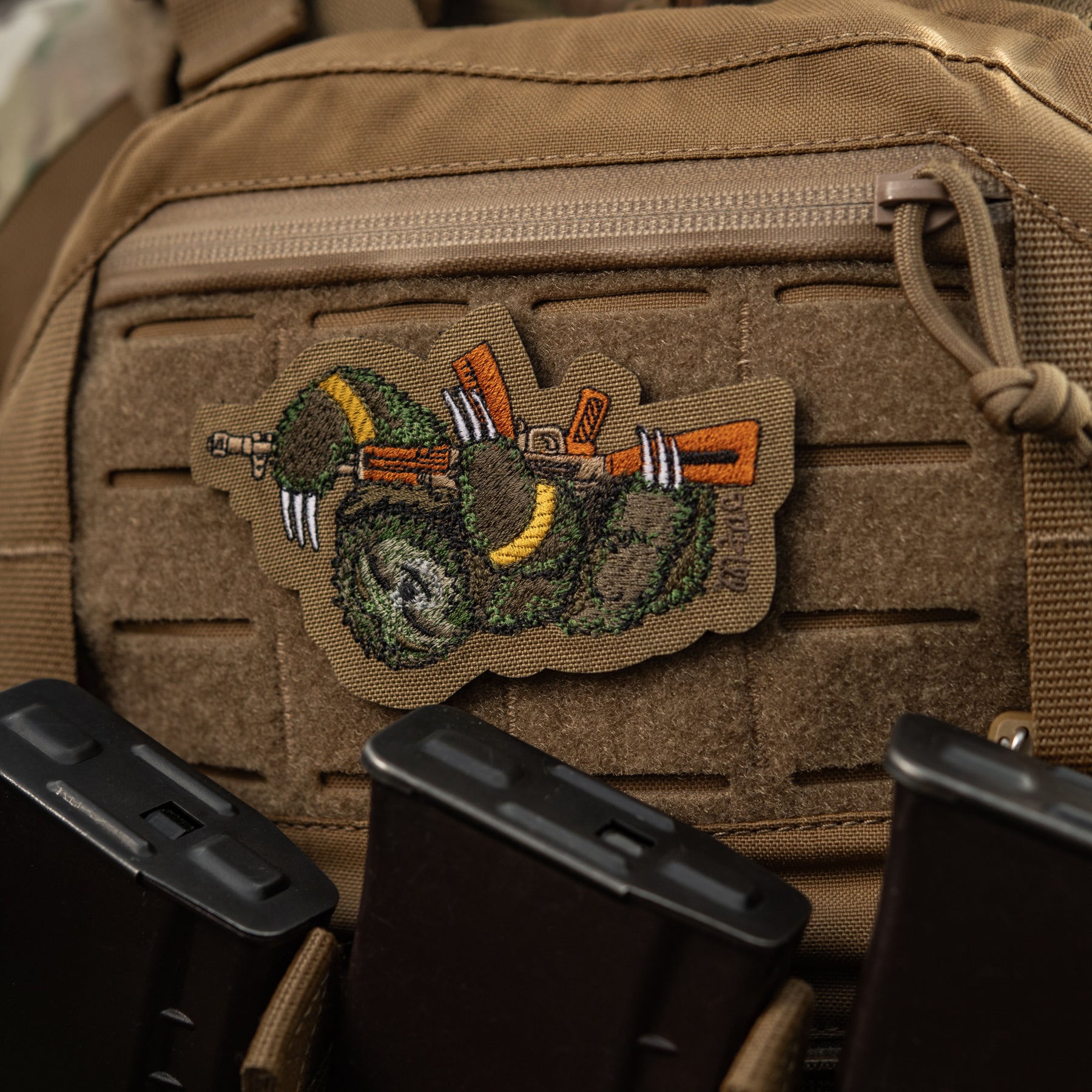 M-Tac нашивка Лінивець (вишивка) Coyote