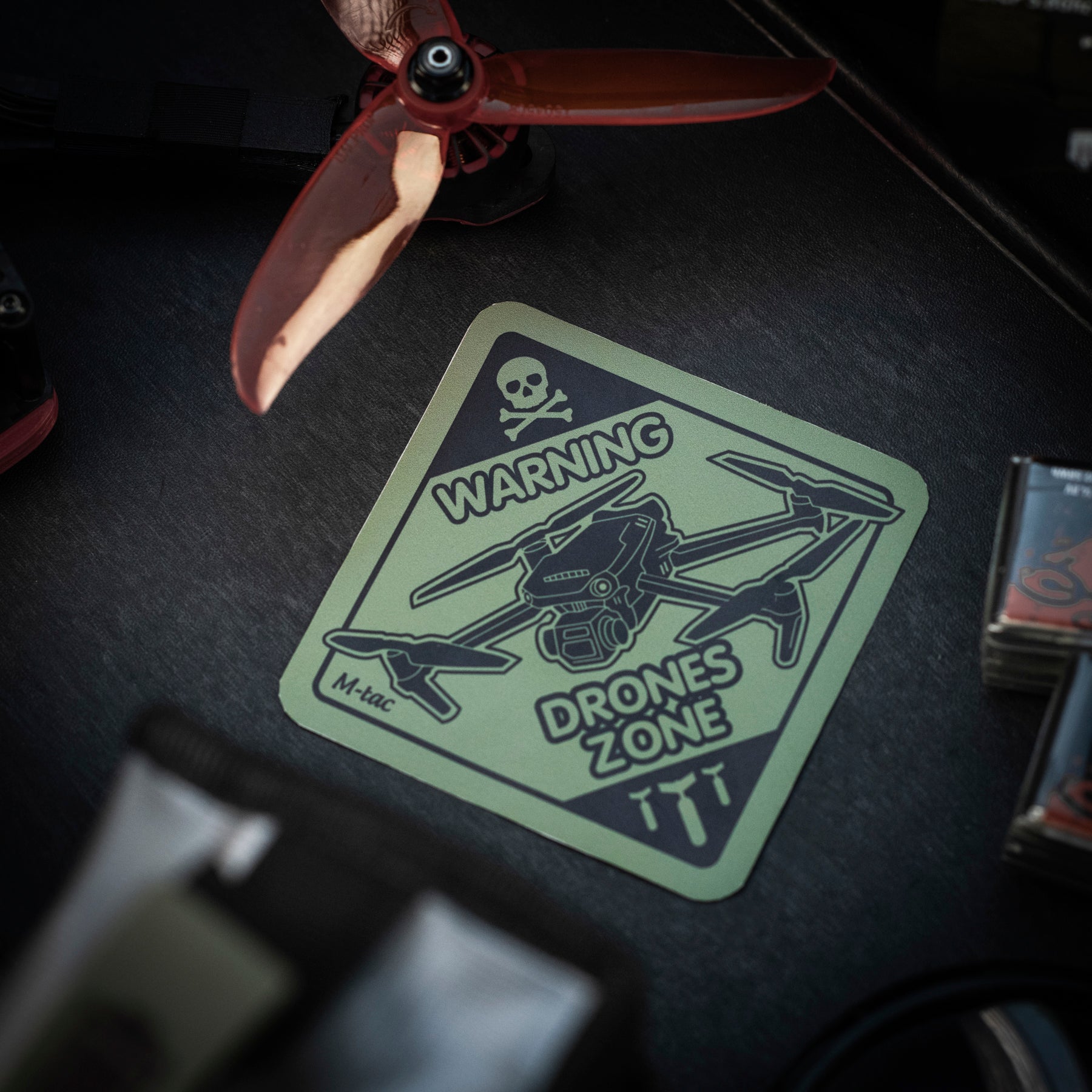 M-Tac наклейка Drones Zone Ranger Green