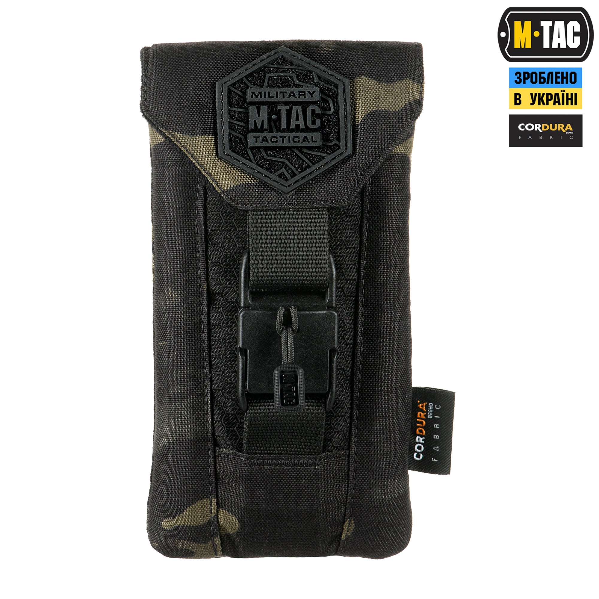 M-Tac підсумок для смартфона Elite Medium Hex Multicam Black/Black