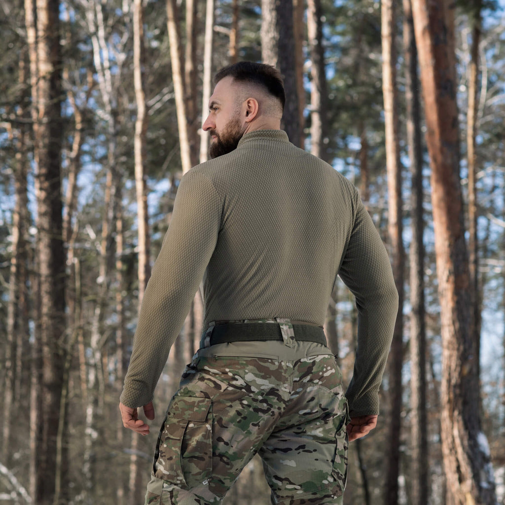 M-Tac термосорочка фліс Delta Level 2 Hex Tan
