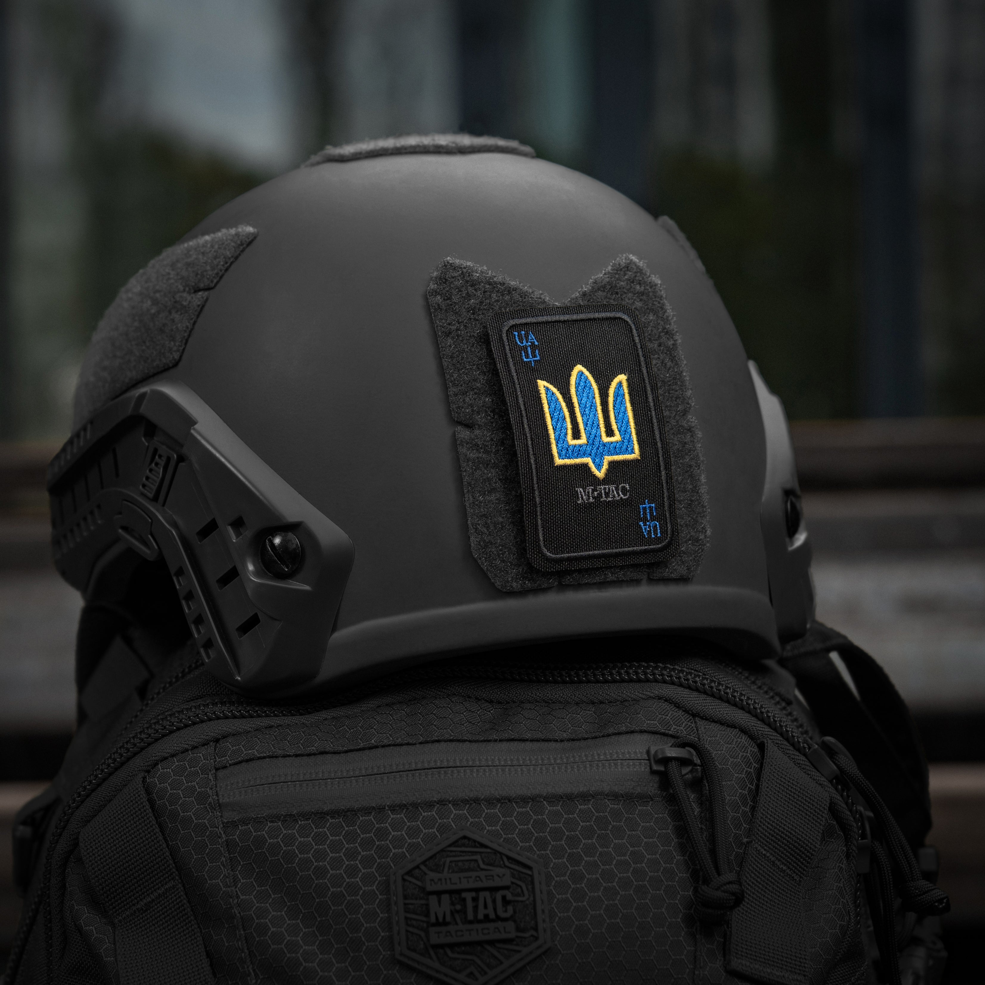 M-Tac нашивка Козирна карта (вишивка) Black
