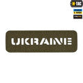 M-Tac нашивка Ukraine скрізна 25х80 Laser Cut Ranger Green