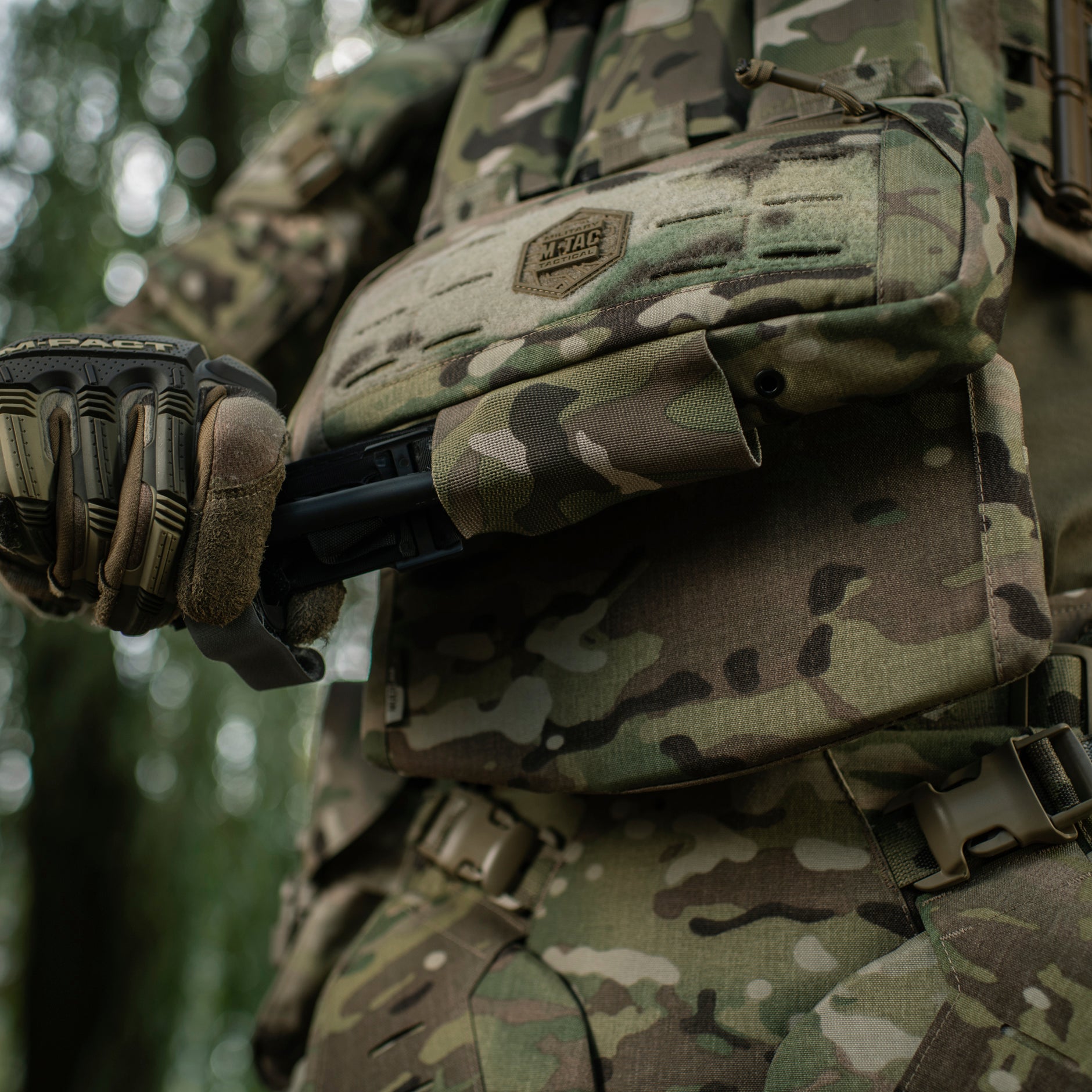 M-Tac захист живота з балістичним пакетом 1 клас захисту Multicam