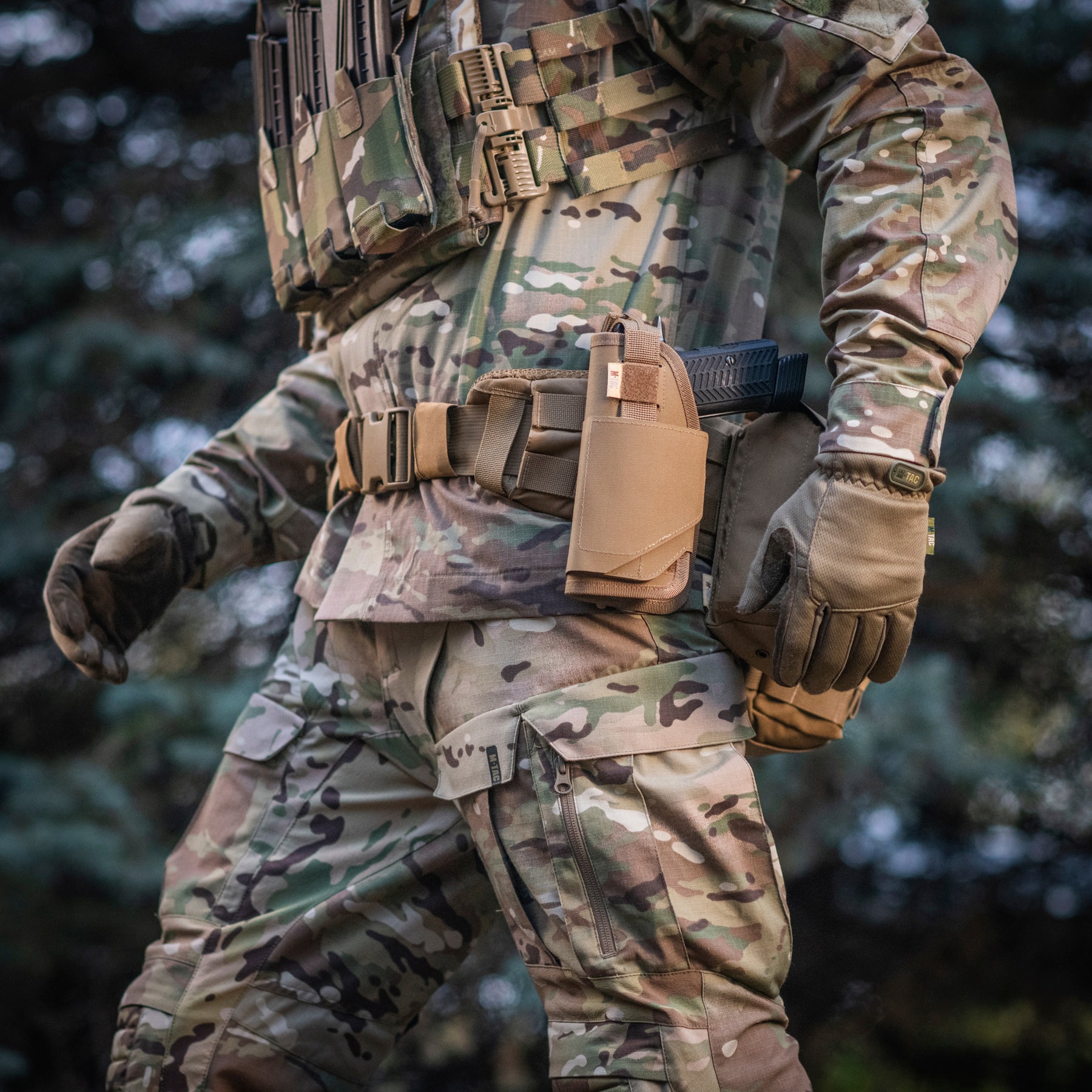 M-Tac кобура універсальна Elite Left Coyote