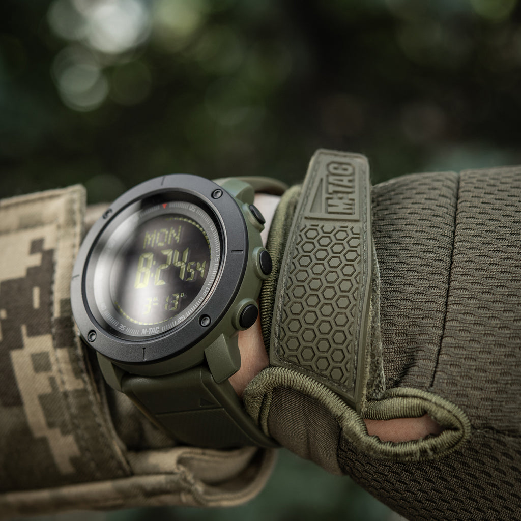M-Tac годинник тактичний з компасом 2095 Army Green