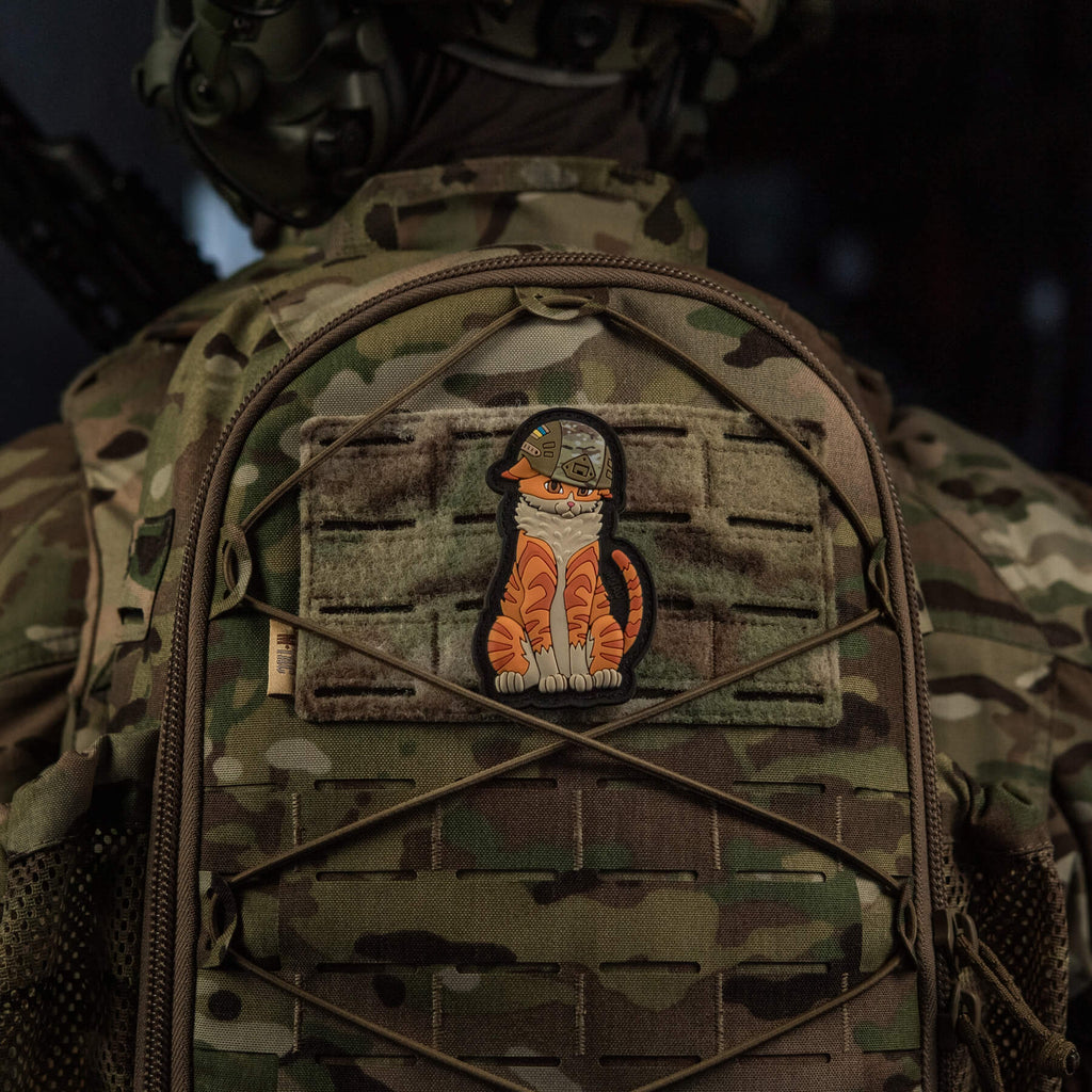 M-Tac нашивка Orange Cat PVC (MC cover)