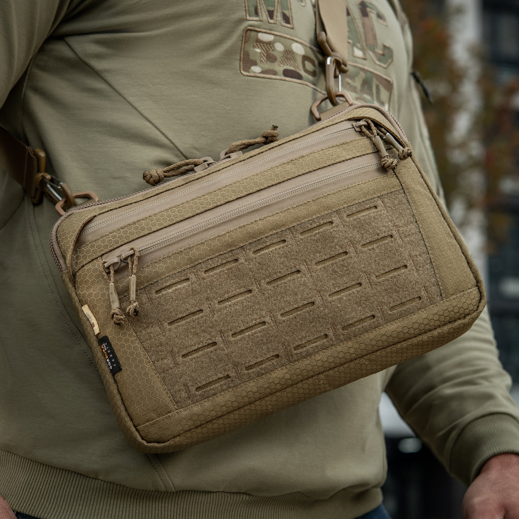 M-Tac сумка Admin Bag Medium Elite з липучкою Hex Coyote