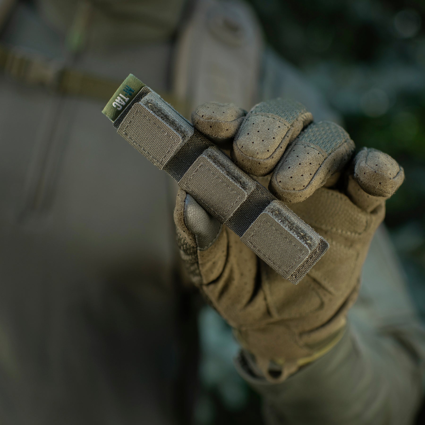 M-Tac панель для нашивок на MOLLE 120x26 Ranger Green