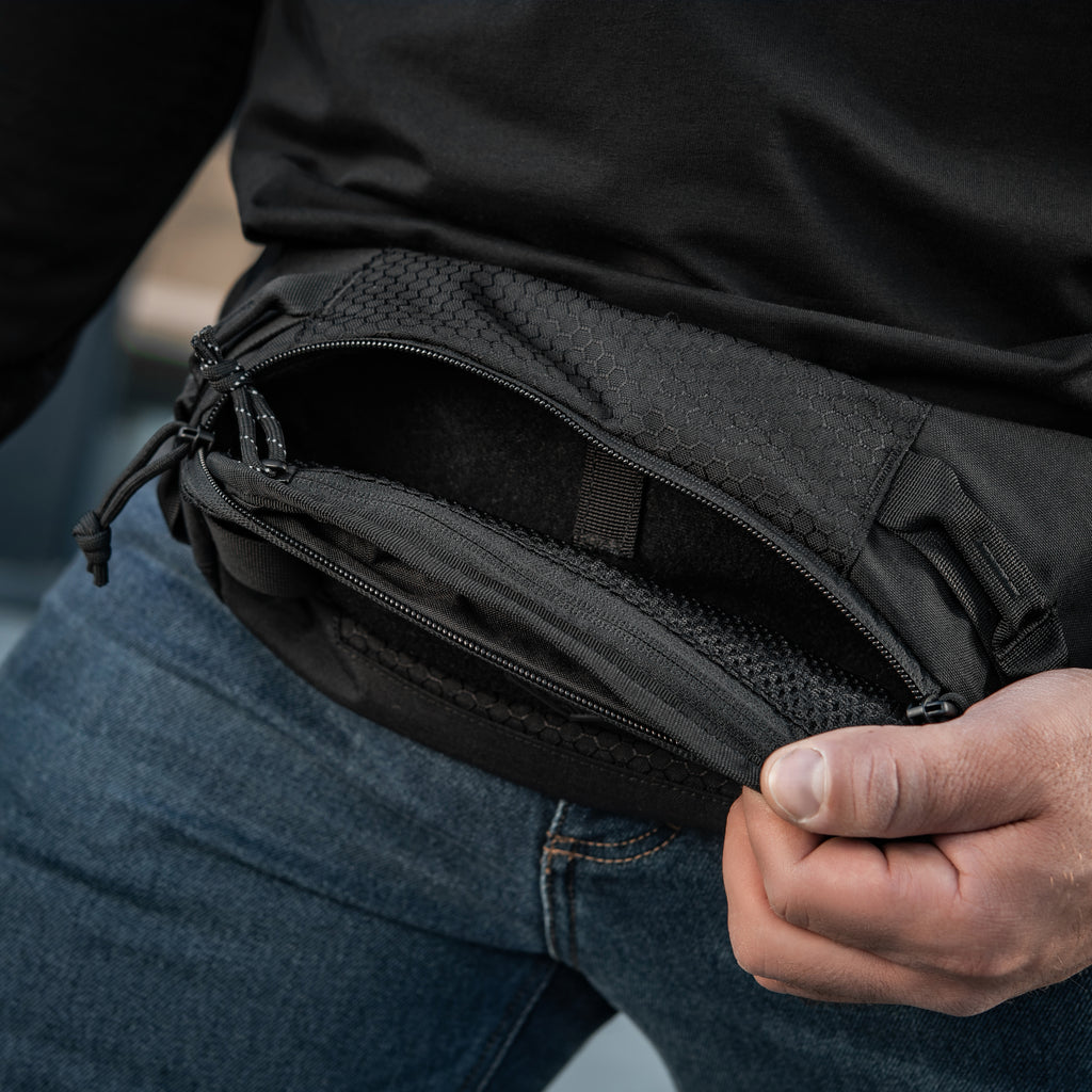 M-Tac сумка Waist Bag Hex Black