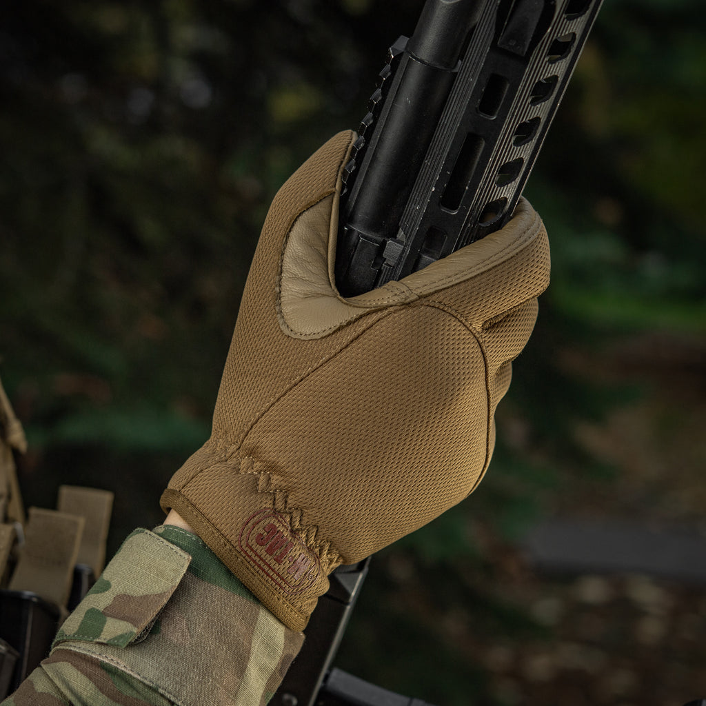 M-Tac рукавички Scout Tactical Mk.2 шкіряні Coyote