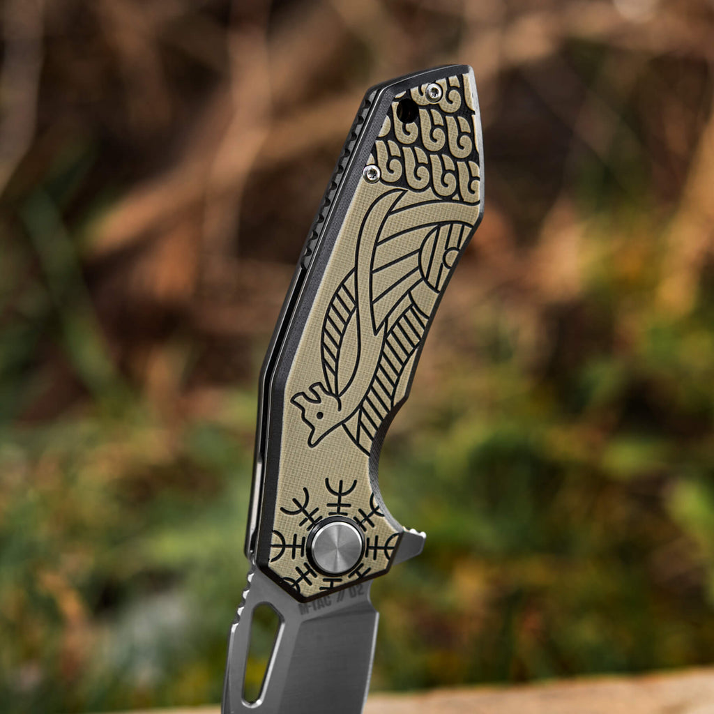 M-Tac ніж складний Type 12 Scandinavian Black/Sand