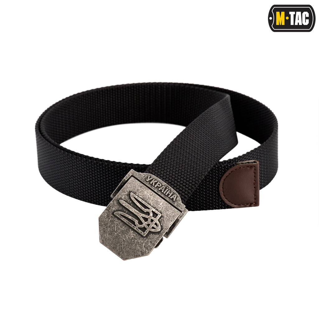 M-Tac ремінь з Тризубом (тип 2) Black