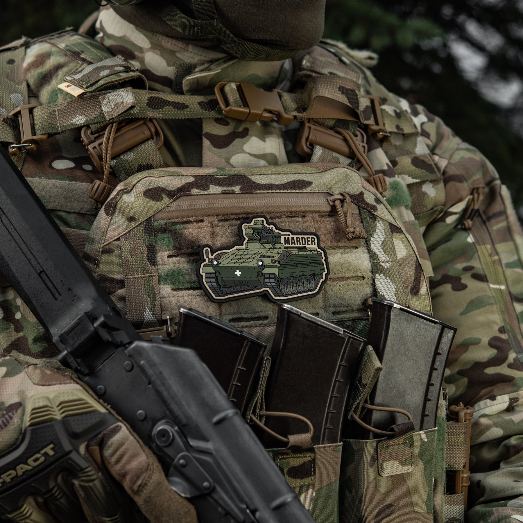 M-Tac нашивка Marder (PVC)