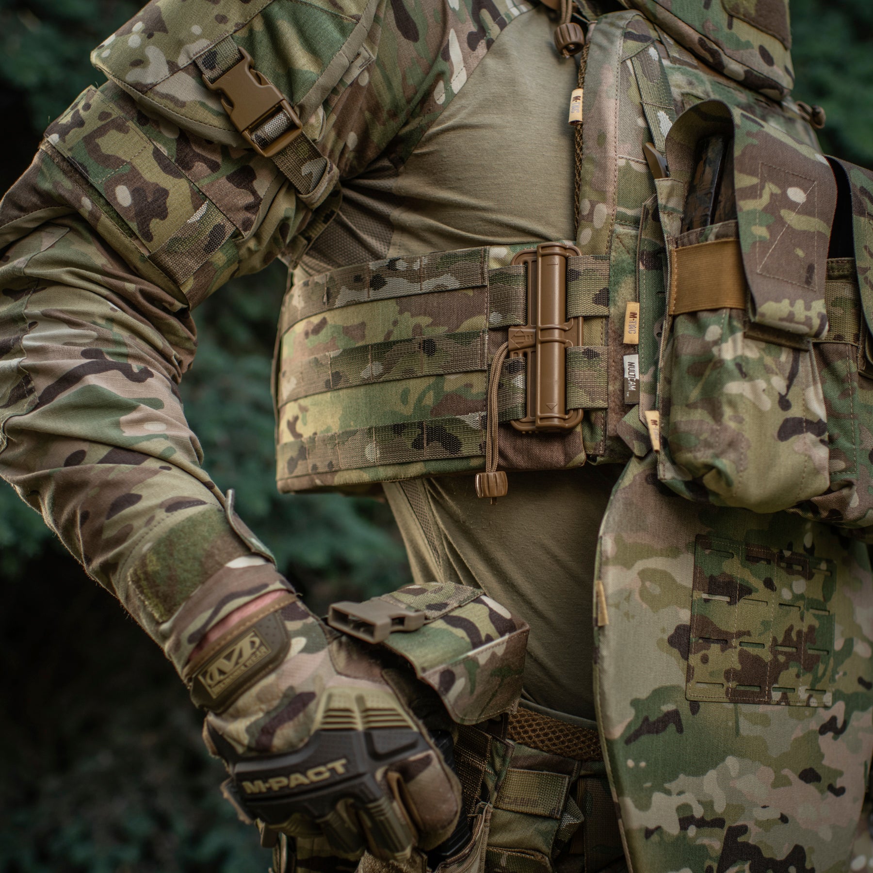 M-Tac камербанд з балістичними пакетами 2 клас для Cuirass Elite Multicam