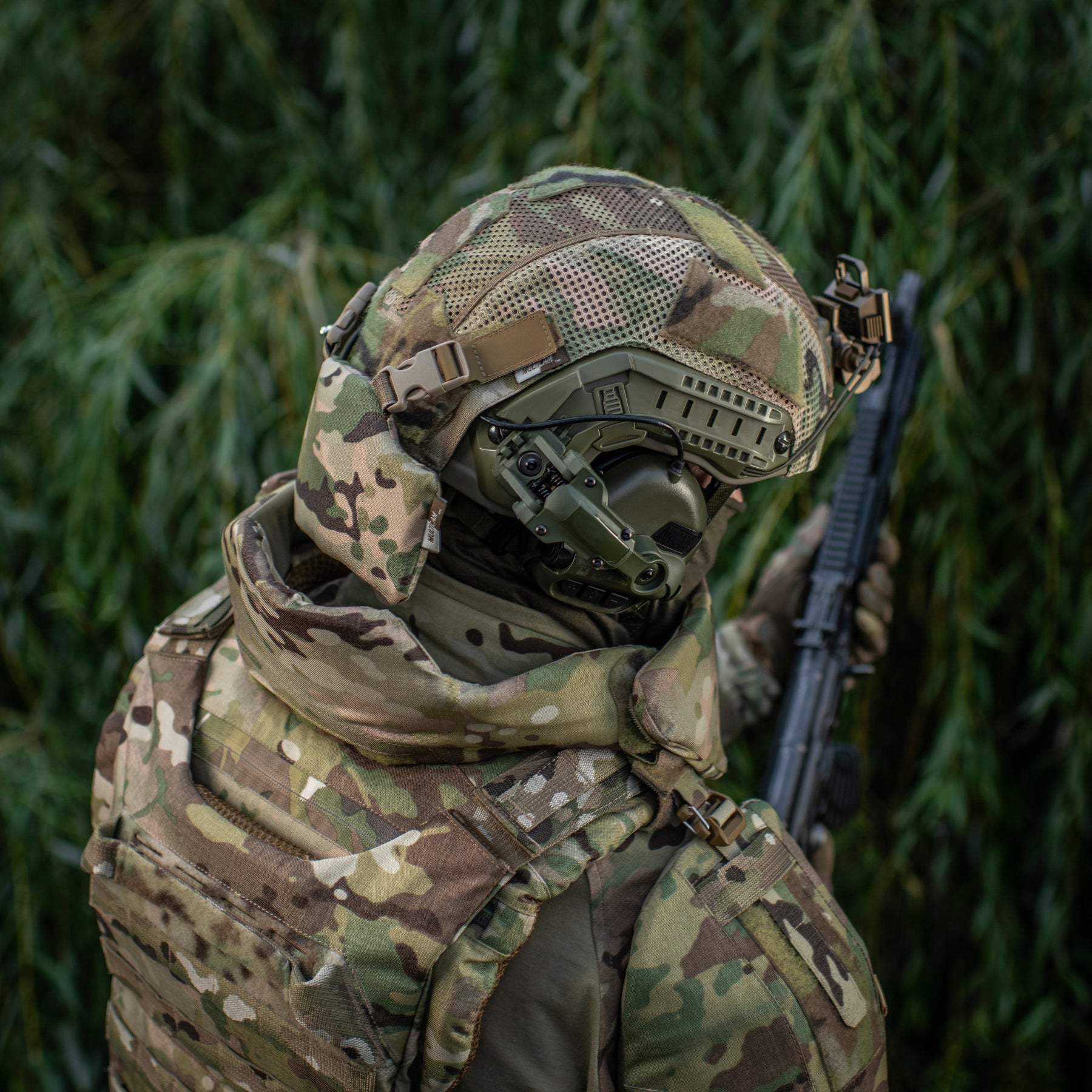 M-Tac Балістичний захист потилиці з кріпленням на шолом 1 класс захисту Multicam