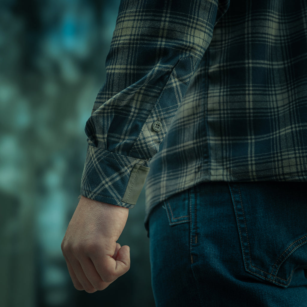 M-Tac сорочка Redneck Shirt Olive/Navy Blue