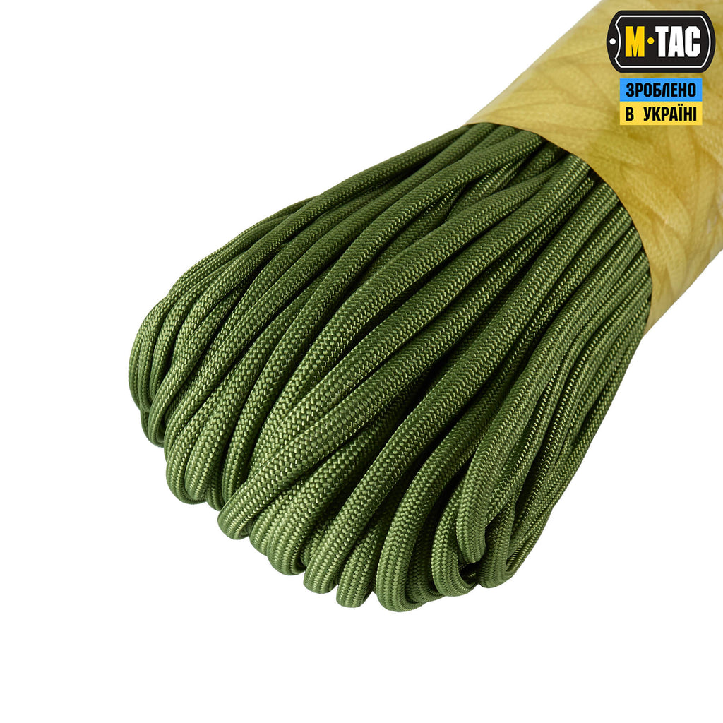 M-Tac паракорд 550 type III Army Green 30м