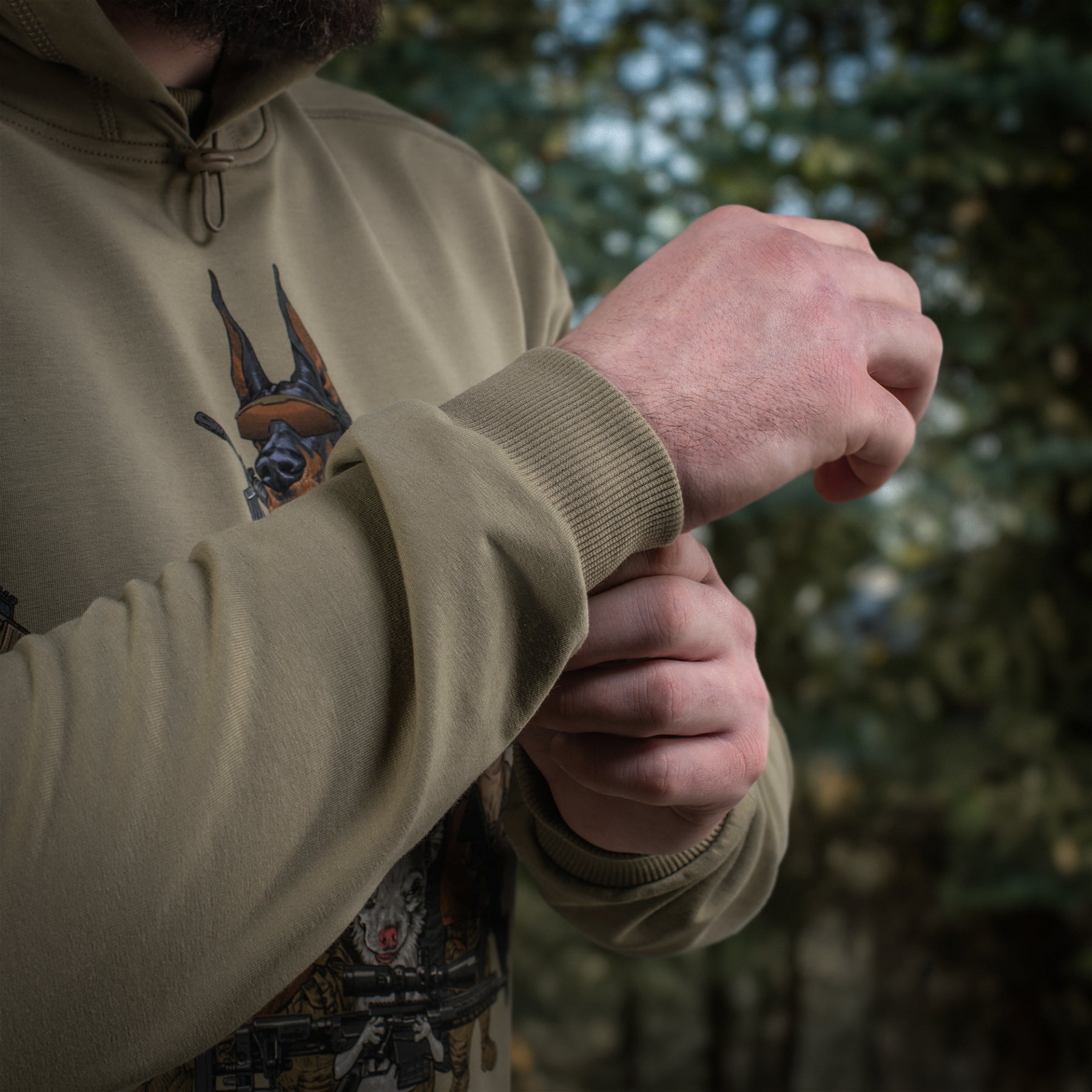 M-Tac кофта Hoodie Rex Team Tan